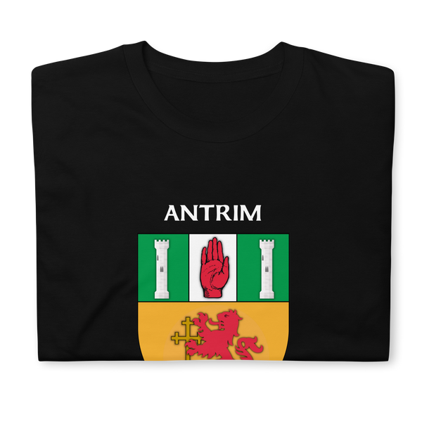 Antrim Northern Ireland Coat of Arms Short-Sleeve Unisex T-Shirt