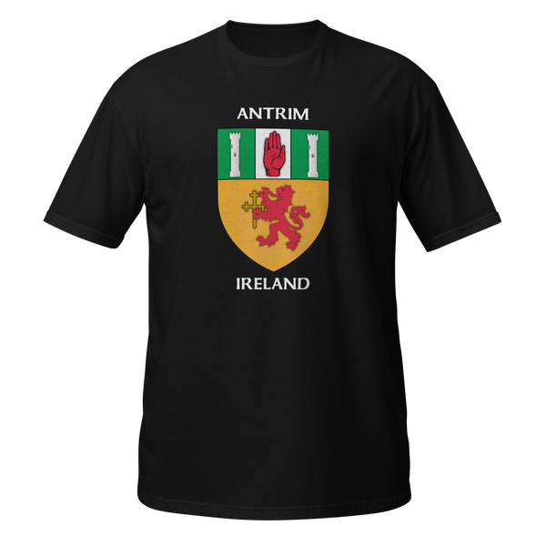 Antrim Northern Ireland Coat of Arms Short-Sleeve Unisex T-Shirt