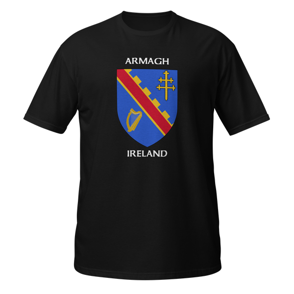Armagh Northern Ireland Coat of Arms Short-Sleeve Unisex T-Shirt