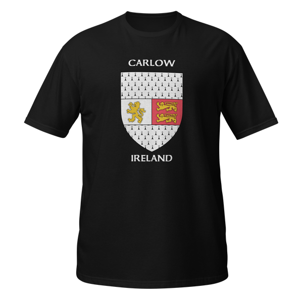 Carlow Ireland Coat of Arms Short-Sleeve Unisex T-Shirt