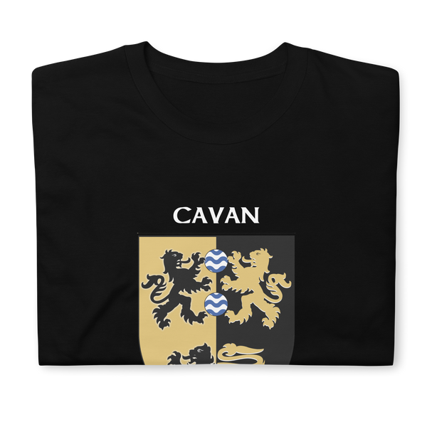 Cavan Ireland Coat of Arms Short-Sleeve Unisex T-Shirt