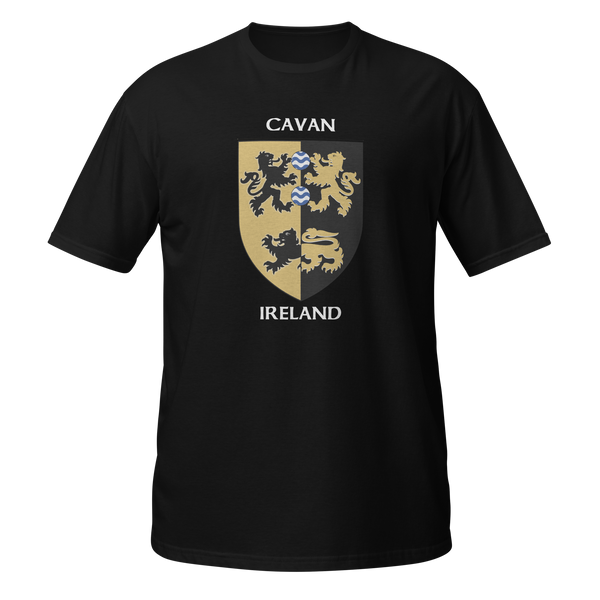 Cavan Ireland Coat of Arms Short-Sleeve Unisex T-Shirt