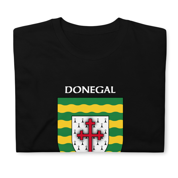 Donegal Ireland Coat of Arms Short-Sleeve Unisex T-Shirt