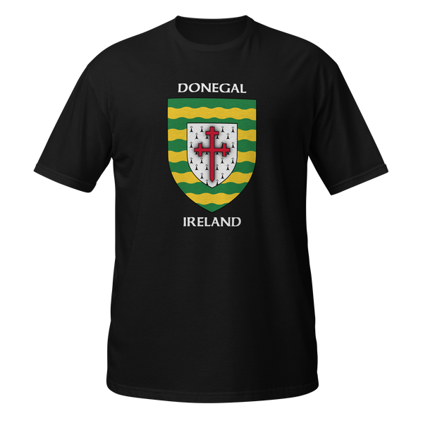Donegal Ireland Coat of Arms Short-Sleeve Unisex T-Shirt