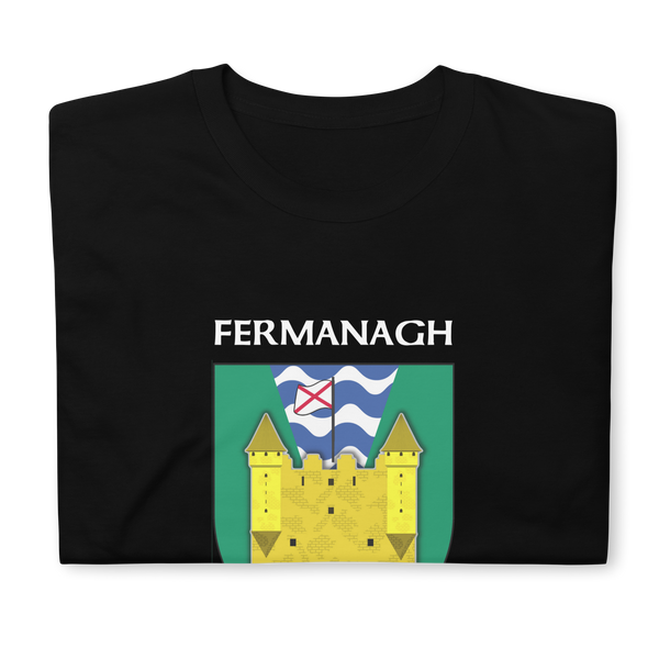 Fermanagh Northern Ireland Coat of Arms Short-Sleeve Unisex T-Shirt