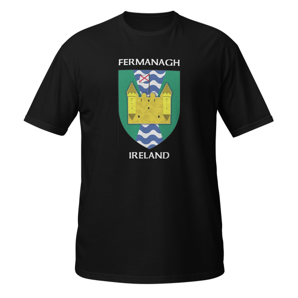 Fermanagh Northern Ireland Coat of Arms Short-Sleeve Unisex T-Shirt