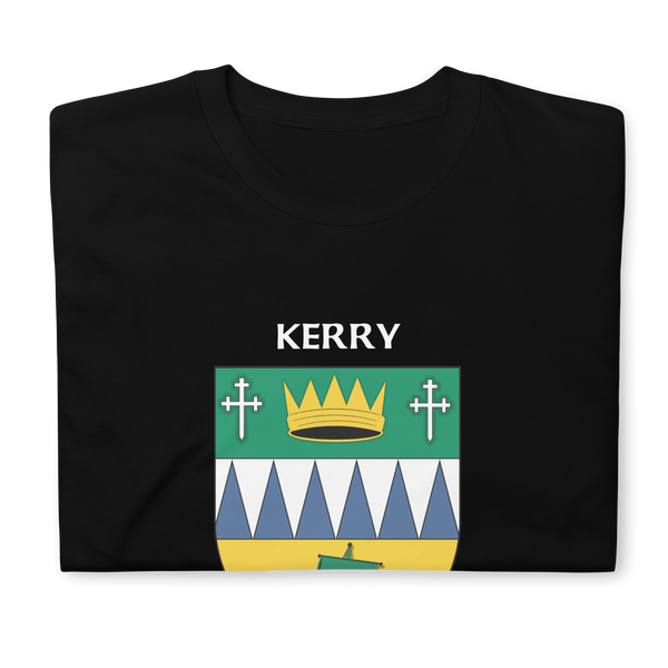 Kerry Ireland Coat of Arms Short-Sleeve Unisex T-Shirt