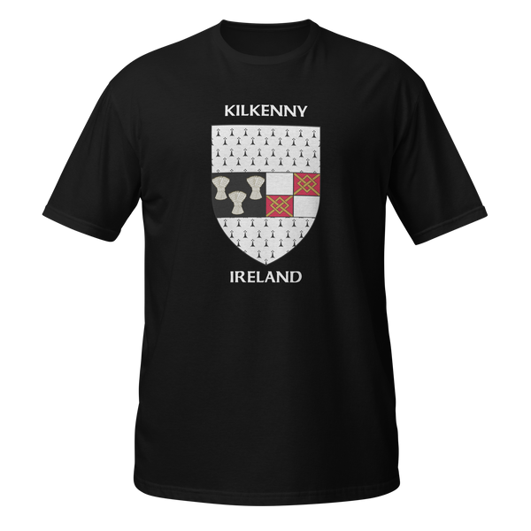 Kilkenny Ireland Coat of Arms Short-Sleeve Unisex T-Shirt