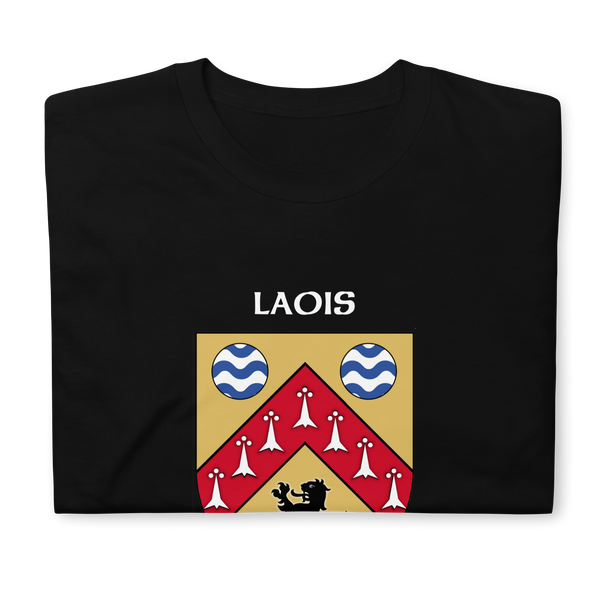 Laois Ireland Coat of Arms Short-Sleeve Unisex T-Shirt