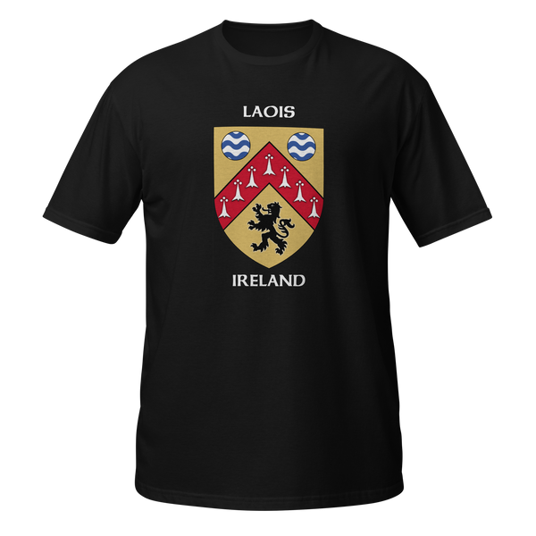 Laois Ireland Coat of Arms Short-Sleeve Unisex T-Shirt