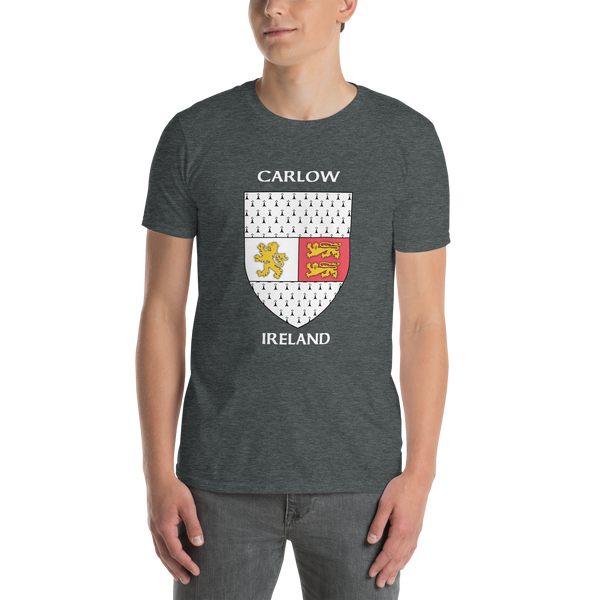 Carlow Ireland Coat of Arms Short-Sleeve Unisex T-Shirt