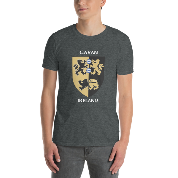 Cavan Ireland Coat of Arms Short-Sleeve Unisex T-Shirt