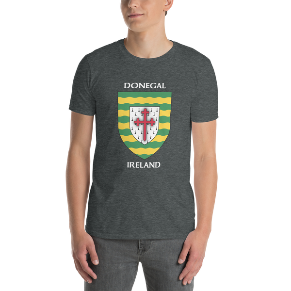 Donegal Ireland Coat of Arms Short-Sleeve Unisex T-Shirt