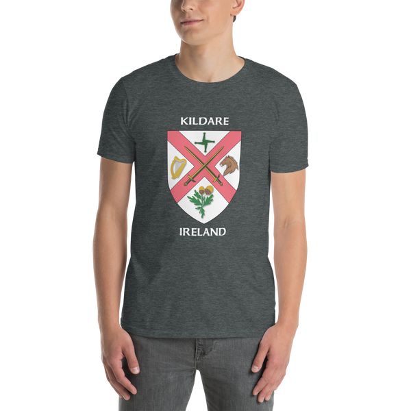 Kildare Ireland Coat of Arms Short-Sleeve Unisex T-Shirt