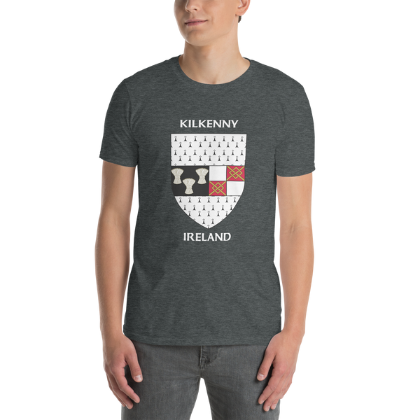 Kilkenny Ireland Coat of Arms Short-Sleeve Unisex T-Shirt
