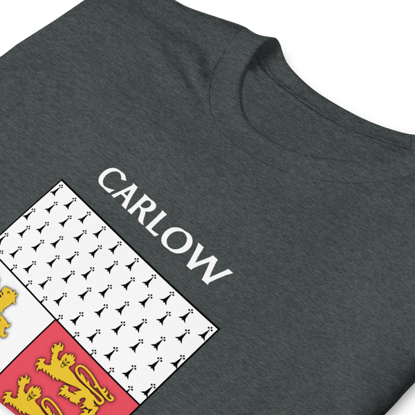 Carlow Ireland Coat of Arms Short-Sleeve Unisex T-Shirt