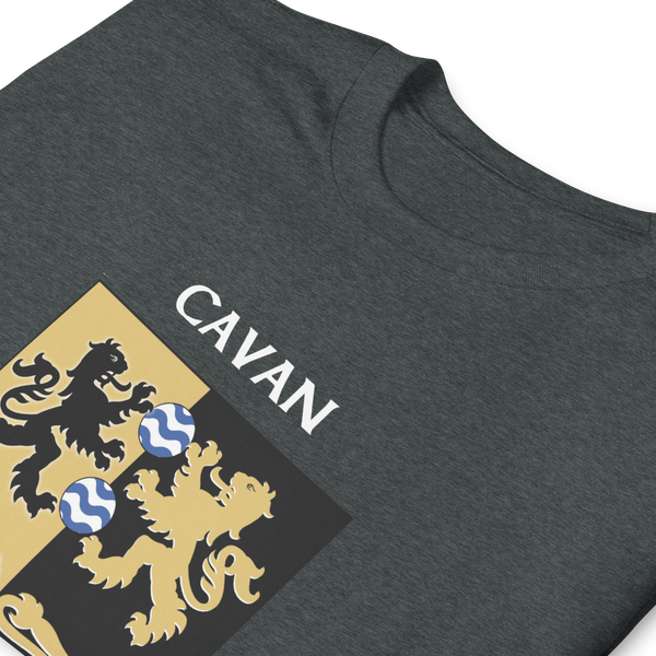 Cavan Ireland Coat of Arms Short-Sleeve Unisex T-Shirt