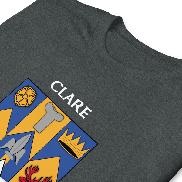 Clare Ireland Coat of Arms Short-Sleeve Unisex T-Shirt