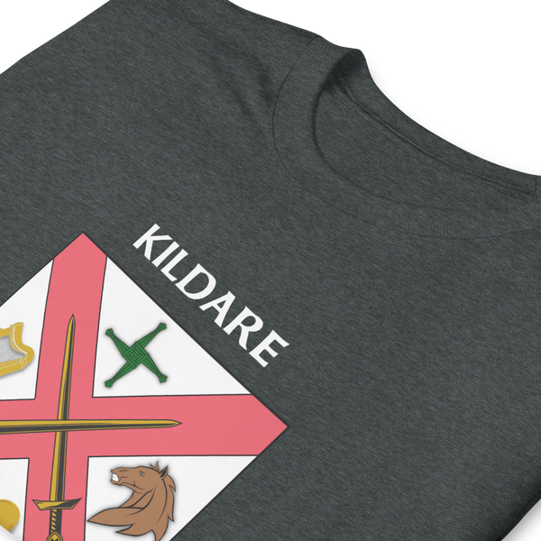 Kildare Ireland Coat of Arms Short-Sleeve Unisex T-Shirt
