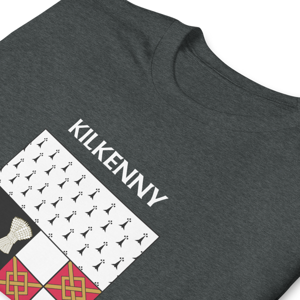 Kilkenny Ireland Coat of Arms Short-Sleeve Unisex T-Shirt