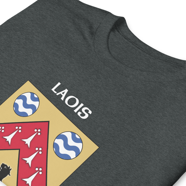 Laois Ireland Coat of Arms Short-Sleeve Unisex T-Shirt
