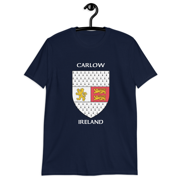 Carlow Ireland Coat of Arms Short-Sleeve Unisex T-Shirt