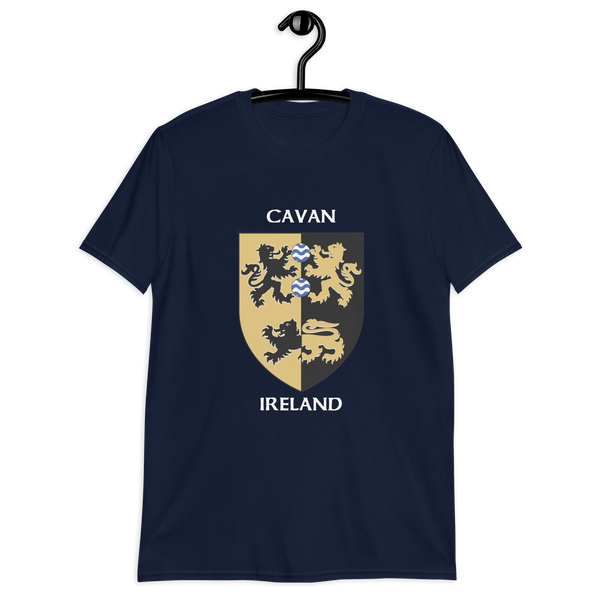 Cavan Ireland Coat of Arms Short-Sleeve Unisex T-Shirt