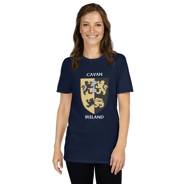 Cavan Ireland Coat of Arms Short-Sleeve Unisex T-Shirt