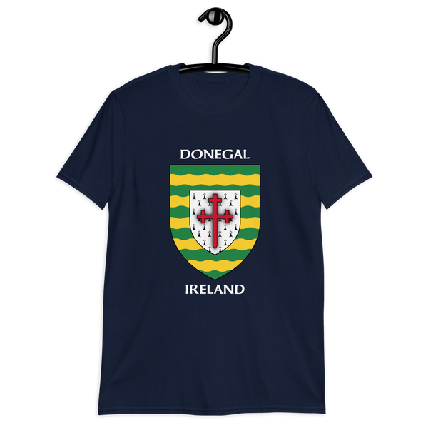 Donegal Ireland Coat of Arms Short-Sleeve Unisex T-Shirt