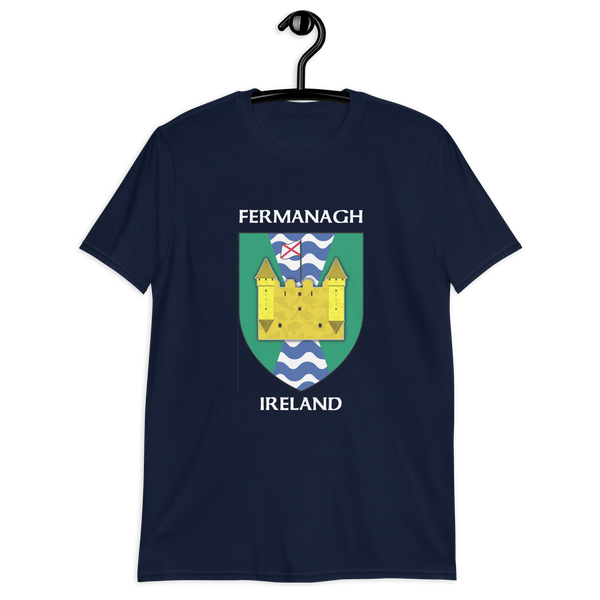 Fermanagh Northern Ireland Coat of Arms Short-Sleeve Unisex T-Shirt