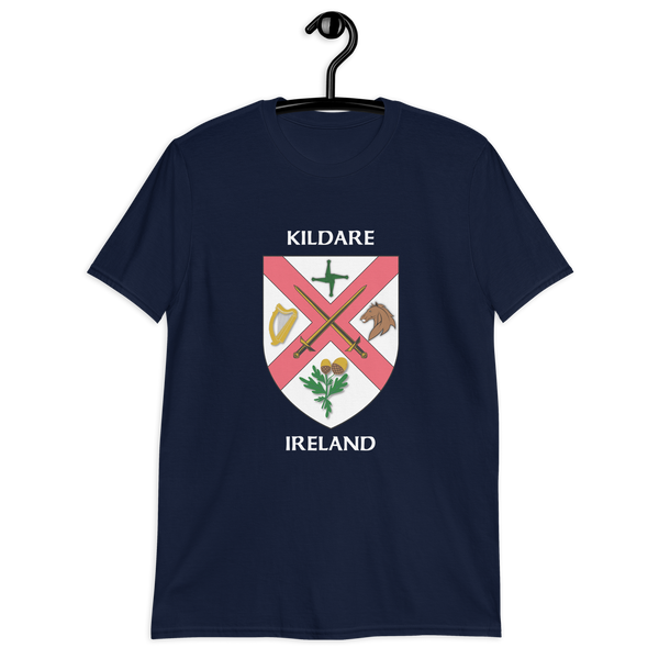 Kildare Ireland Coat of Arms Short-Sleeve Unisex T-Shirt