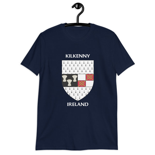 Kilkenny Ireland Coat of Arms Short-Sleeve Unisex T-Shirt