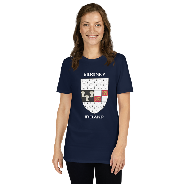 Kilkenny Ireland Coat of Arms Short-Sleeve Unisex T-Shirt