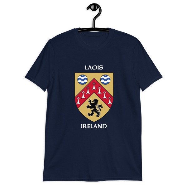 Laois Ireland Coat of Arms Short-Sleeve Unisex T-Shirt