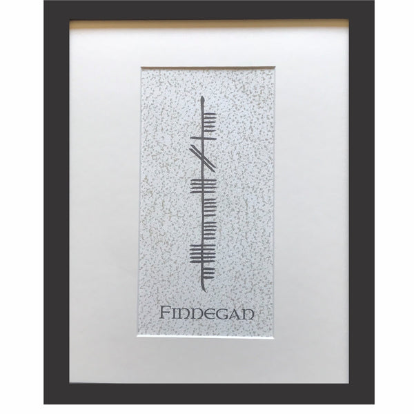 Ogham Art Custom Ogham Celtic Gift