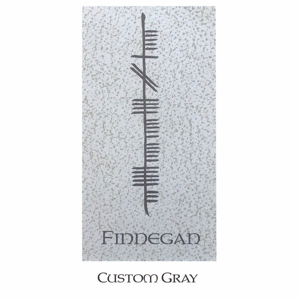 Ogham Art Custom Ogham Celtic Gift