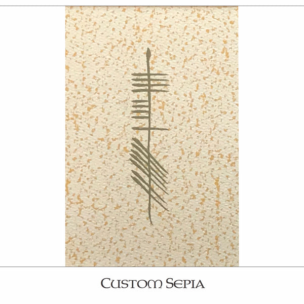 Ogham Art Custom Ogham Celtic Gift