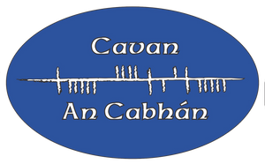 Ogham Art County Cavan Ireland Bumper Sticker
