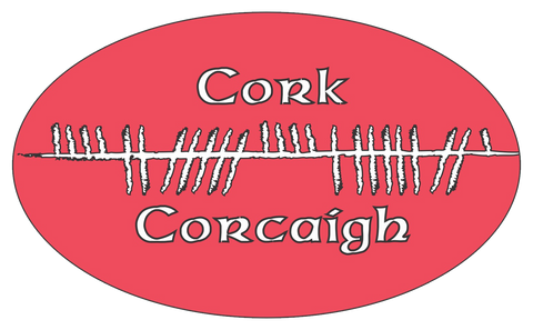 Ogham Art County Cork Ireland Bumper Sticker