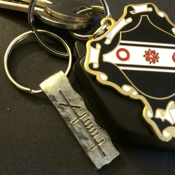 Ogham Art Anam Cara Soul Friend Pewter Pendant Set