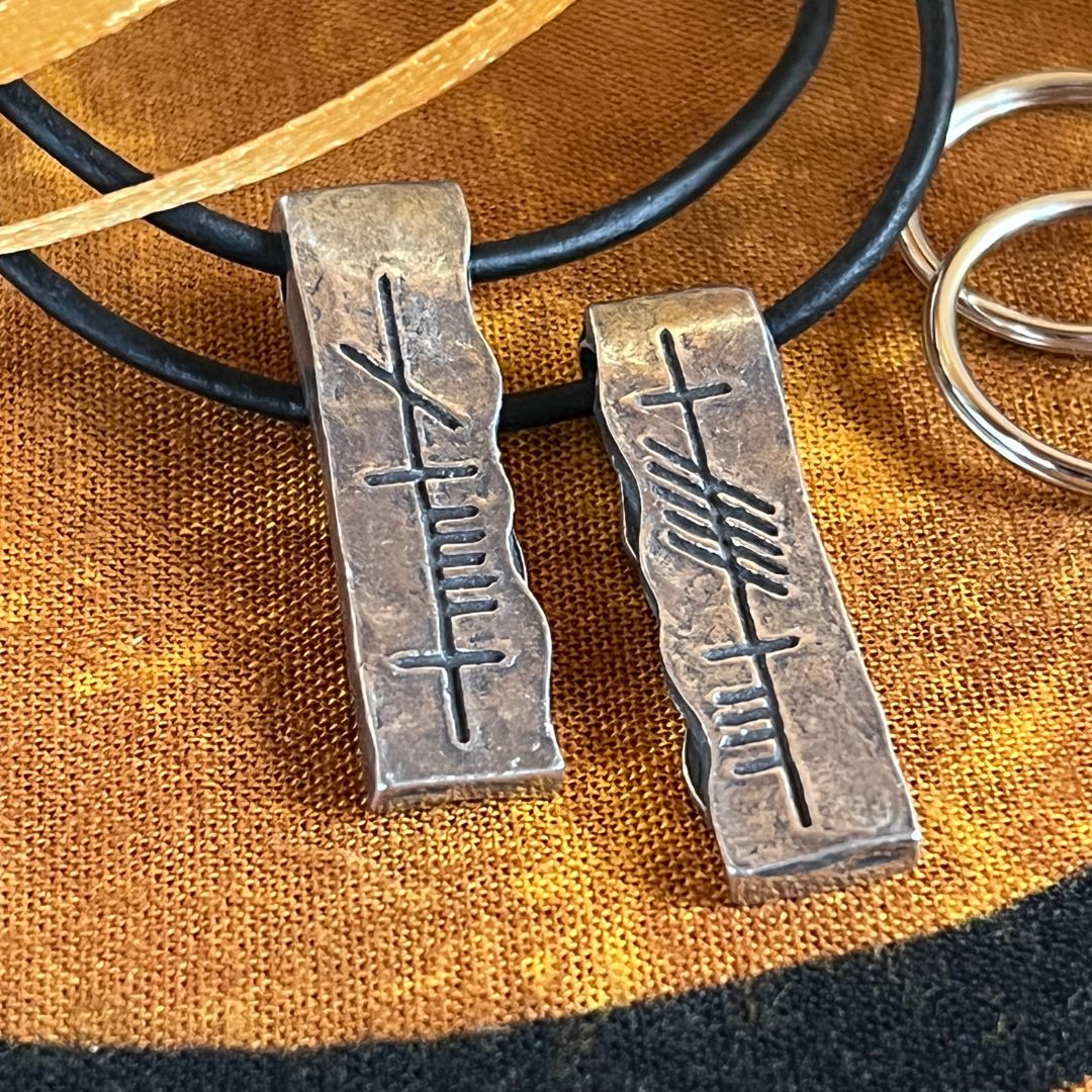 Soul Friend (Anam Cara) Pewter Pendant Set – OghamArt