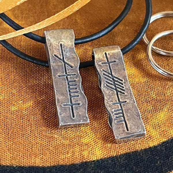 Soul Friend (Anam Cara) Pewter Pendant Set