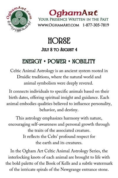 Horse • July 8 to August 4 • Celtic Animal Astrology