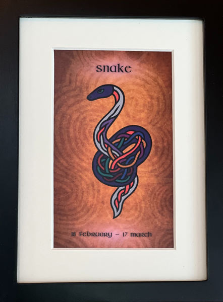 Snake (Adder) • February 18 to March 17 • Celtic Animal Astrology