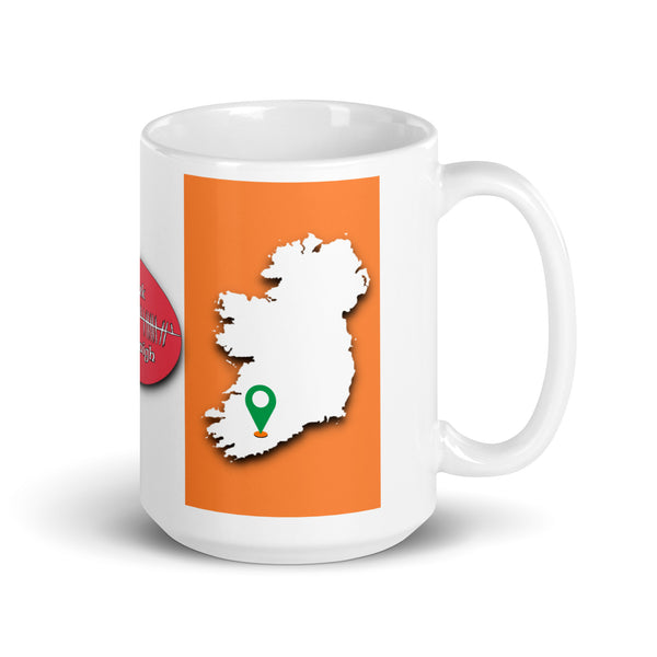 County Cork Ireland Coffee Tea Mug With Cork Coat of Arms and OghamCounty Cork Ireland Coffee Tea Mug With Cork Coat of Arms and Ogham