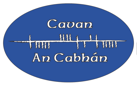 Ogham Art County Cavan Ireland Bumper Sticker