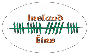 Ogham Art Ireland Eire Bumper Sticker