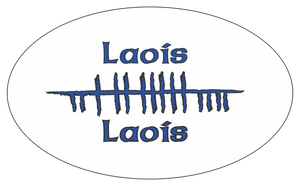 Ogham Art County Laois Ireland Bumper Sticker