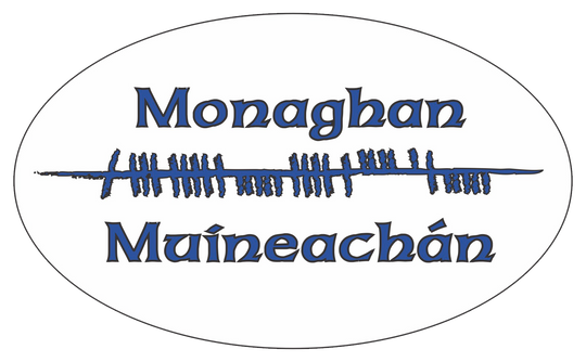 Monaghan Ogham Bumper Sticker – OghamArt