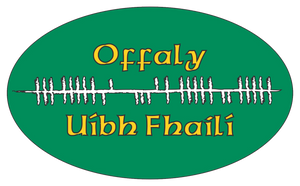 Ogham Art County Offaly Ireland Bumper Sticker